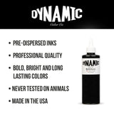 Dynamic Tattoo Ink - Black 8oz
