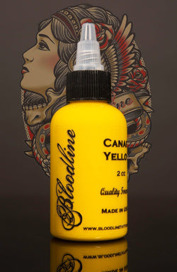 Bloodline Tattoo Ink Canary Yellow