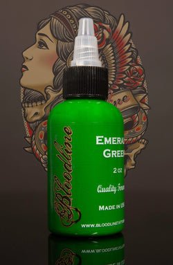Bloodline Tattoo Ink Emerald Green