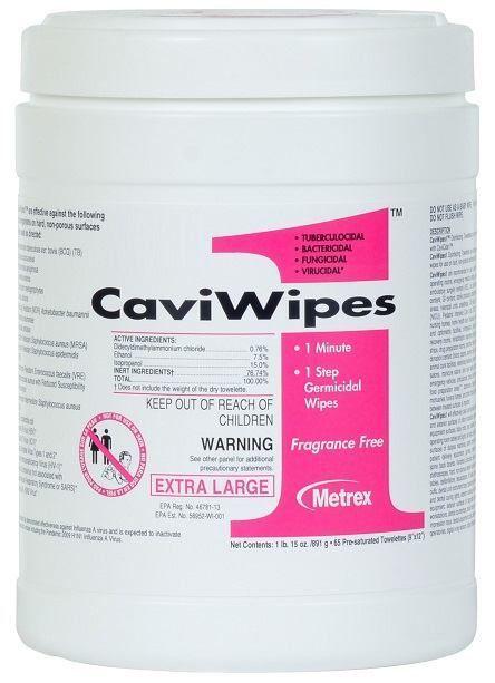 CaviCide Surface Disinfectant Wipes 160 Count
