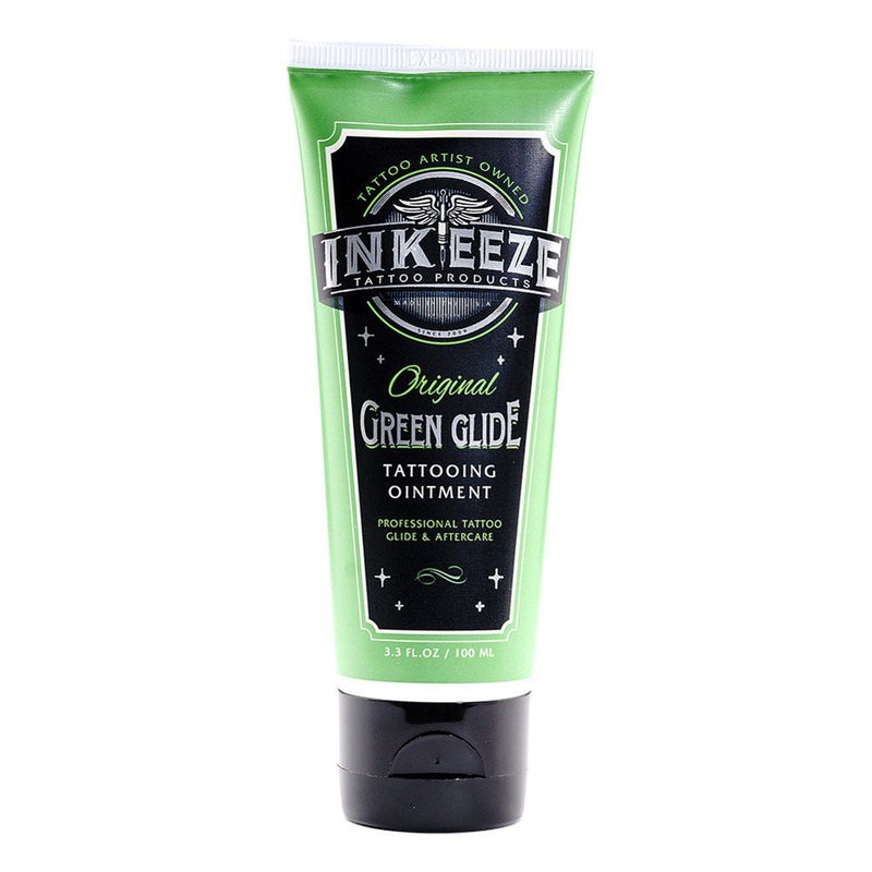INKEEZE Green Glide Tattooing Ointment — 3.3oz Tube