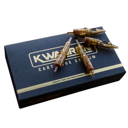 Kwadron Standard Cartridge Needles 0.35 mm Long Taper - Box of 20