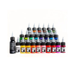 Solid Ink- 25 Color Set Color Travel Set 1 /2 oz Bottles